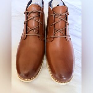 Cole Haan Tan Leather Chukka Boots 11.5 New in Box